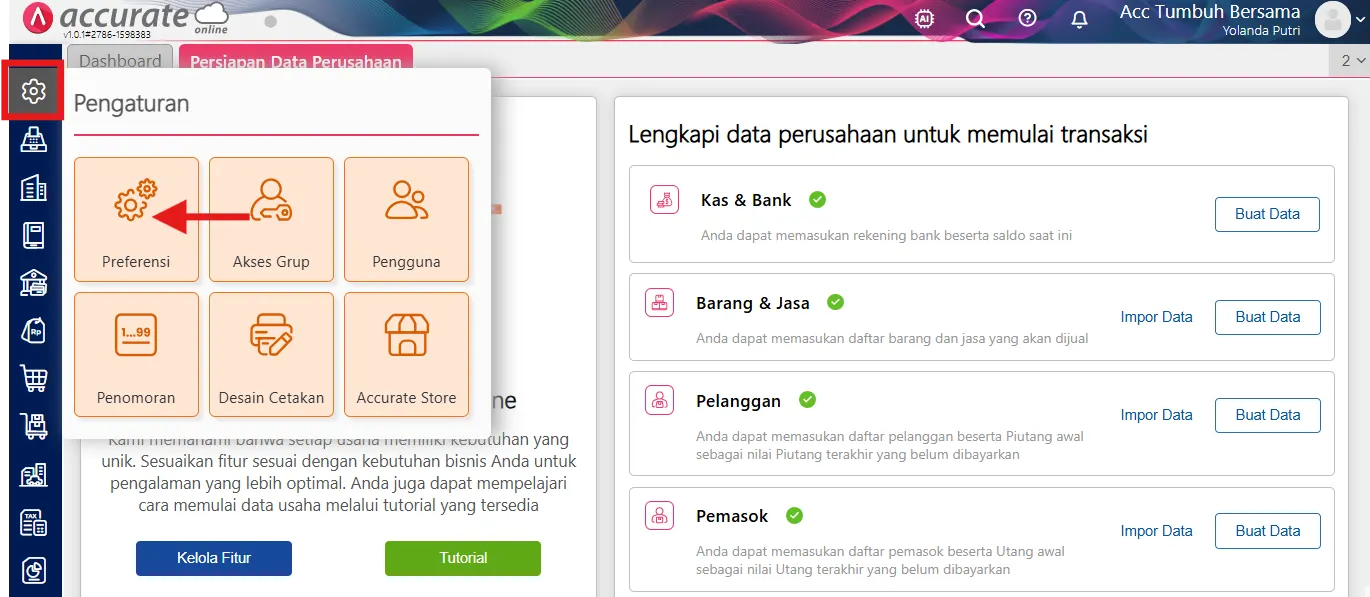 1 Retur Penjualan dari faktur yang sudah lunas